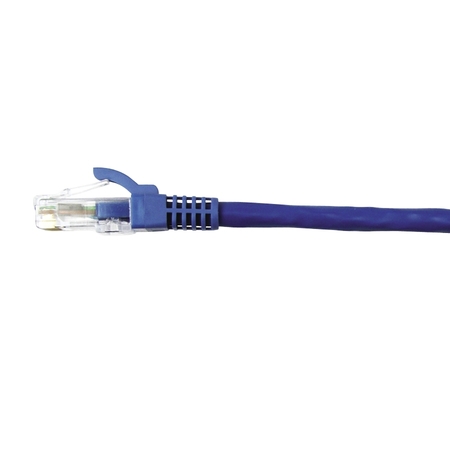 COMPULINK CBL ASSY MOD D/E 24-4PR, STRANDED CAT6 568A/B 3FT, BLUE W/BOOTS M88DE3FC606B